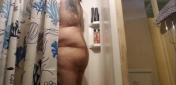  Shower with vagina panties